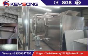 Quality Stainless Steel Food Drying Machine Gas / Diesel Mesh Belt Dryer Output 300kg / H wholesale