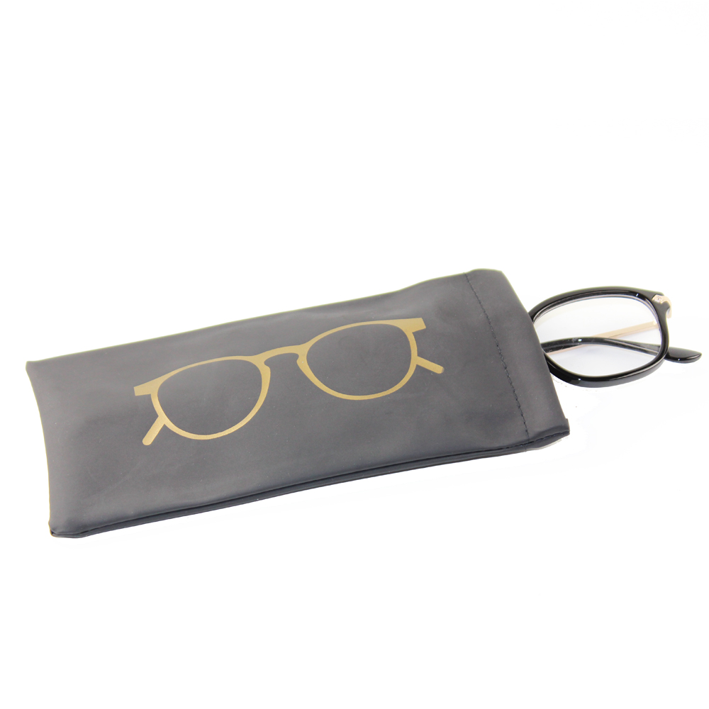 Clip pu leather sunglasses case glasses packaging box