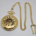 Automatic mechanical pocket watch with metal clip chain / Fashion Watch Pocket
