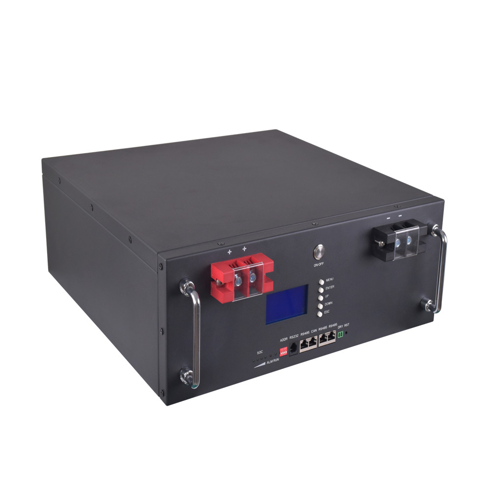 Stackable Lithium Battery For Solar System 5KWh Battery Module 5 Years Warranty