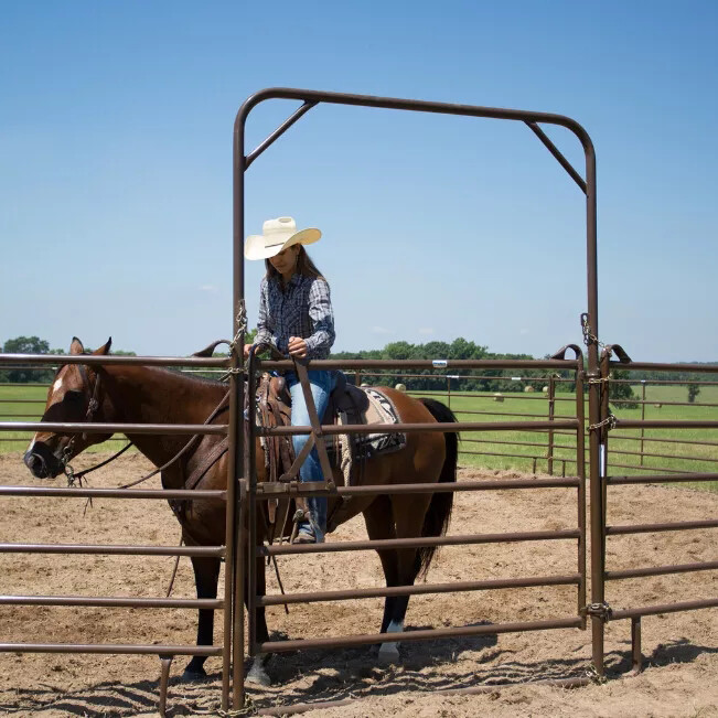 Australia Horse Galvanized Livestock Fencing Corral Welded Wire Horse Panels
