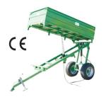 2wheels tipper 3way hydraulic dump trailer small farm trailer