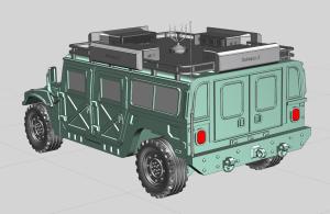 Quality Military Standard Vehicle Mounted Jammer with 200m Jamming distance wholesale