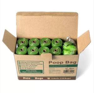 Quality Non Toxic Biodegradable PLA Water Soluble Poop Bags wholesale
