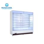 Multideck Refrigerated Display Case , Supermarket Cooler Display Shelving