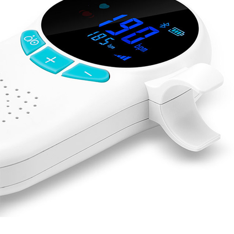 Home Digital Durable Pocket Size Portable Fetal Doppler Baby Heart Monitor Fetal Doppler