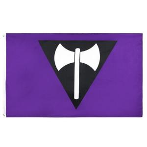 Quality 100D Polyester Lesbian Pride Flag 3x5ft For Campaign wholesale