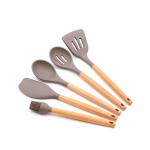 Nonstick Coated Kitchen Pot Shovel Silicone Cooking Utensils 828g