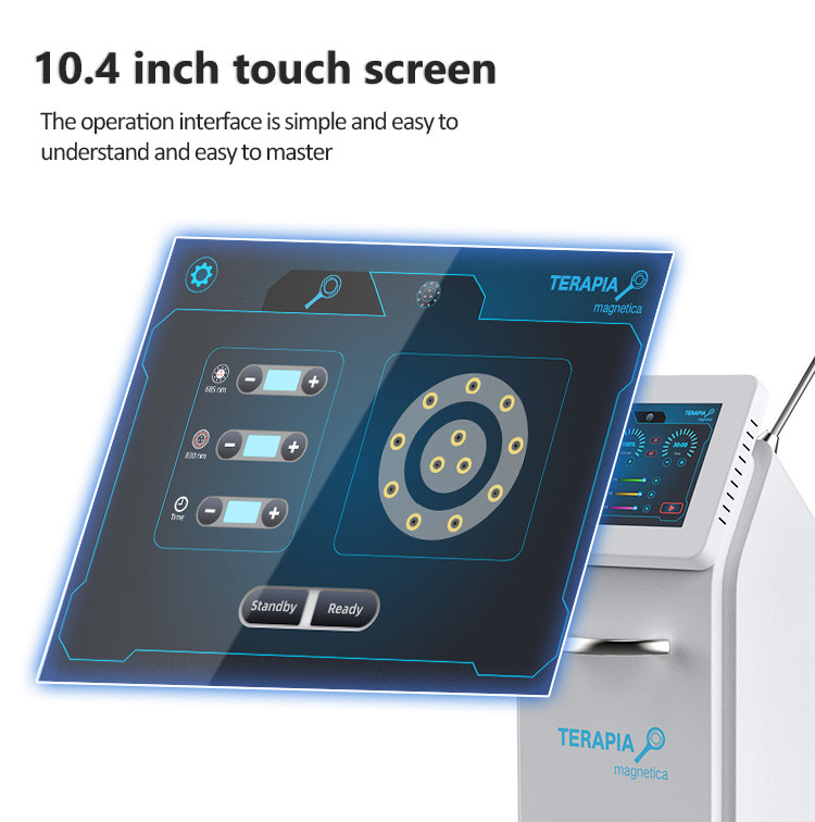 685nm 830nm Pulsed Electromagnetic Field Therapy Equipment 50W For shoulder / neck / waist pain