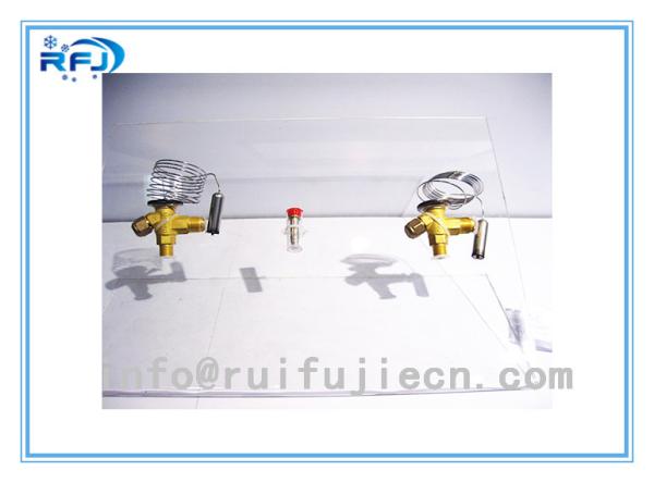 TGEZ Series Refrigeration Parts Thermostatic Valves Brass Refrigeration