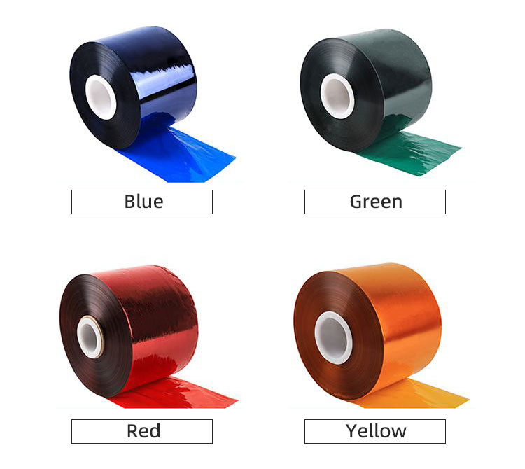 Medical Grade Rigid Pvc Film Roll Packaging Film Tiptop Colorful Transparent Flexible