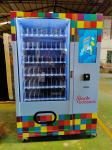 Metal Frame Small Snack Food Vending Machine With Advertising Screen
