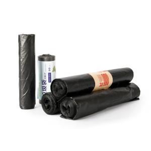 Quality Black 55 Gallon 15um LDPE Garbage Bags Biodegradable Custom Size wholesale