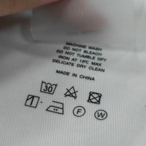 Quality Customized High Quality Clothing Transfer Label Thermal Transfer Label Printing logo Wholesale wholesale
