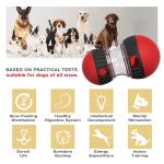 Durable Rotating Treat Dispenser Dog Toy - Super Ball Edition