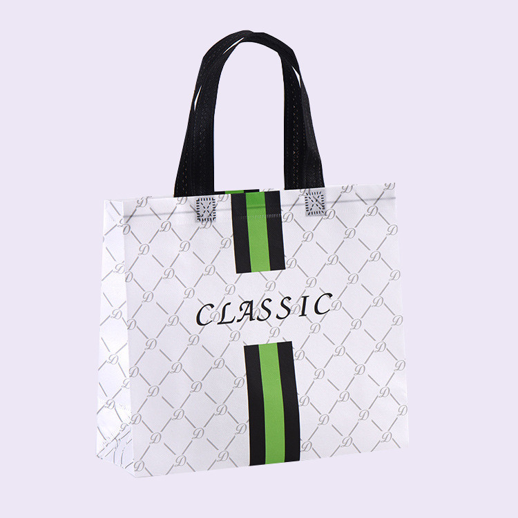 Recyclable Non Woven Gift Bags with Handle , Garment Non Woven Polyester Tote Bags Business