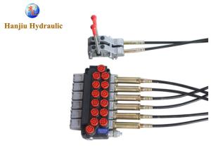 Quality Heavy Duty High Pressure 315bar Hydraulic Directional Valve Sectional Valve With Cable wholesale