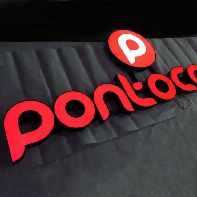 Custom Outdoor Waterproof Advertising Led Letters Signs 3D Lighting Acrylic Letters Signage