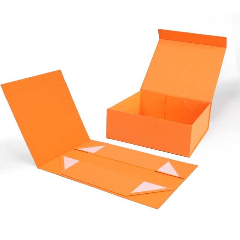 Qingdao Custom Luxury Magnetic Folding Packaging Box Gift Carton Cardboard Paper Boxes for Garments Shoes Wigs Cosmetics Hair Extension Jewellery Jewelry