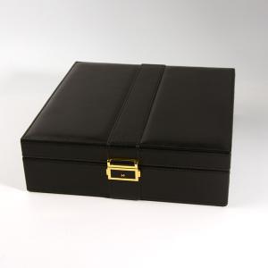 Quality jewelry packing for jewelry leather jewelry box wholesale