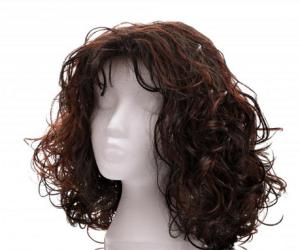 Quality High Temperature Fiber Women's Synthetic Hair Wigs Stylish Ultrashort Curly wholesale