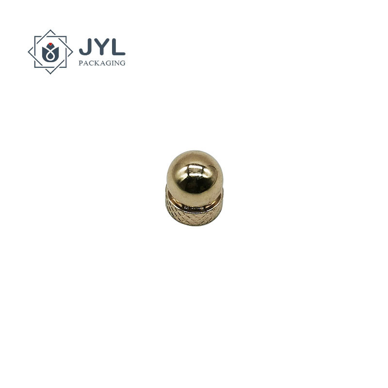 Recyclable Practical Perfume Bottle Lid , Durable Zinc Alloy Cosmetic Bottle Caps