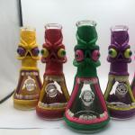 8 Inches 3D Hand Painting Monster Smoking Water Pipes Glass DAB Rigs