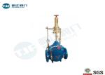 Ductile Iron Hydraulic Control Valve , Flanged Pressure Sustaining Valve
