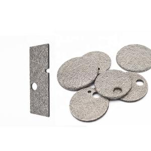 Quality Sintered Metal Fiber Felt Filter Disc With Excellent Permeability wholesale