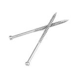 ZINC Plated 70mm Fillister Torx Deck Screws for Long-lasting Wood Guardrail
