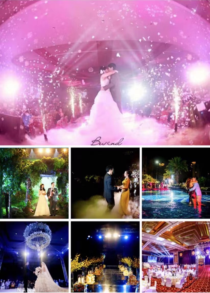 Fixed Head RGBW LED Stage Light DMX Controlled 295W For Nightclub Beam