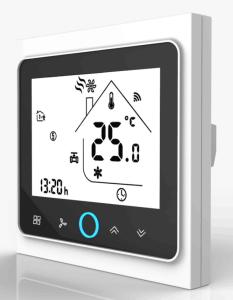 Quality Commercial Digital Fan Coil Unit Thermostat Ceiling Mount CE Certification wholesale