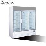 R290 GAS Commercial 3 Door Merchandiser Refrigerator 41.3 Cu.Ft