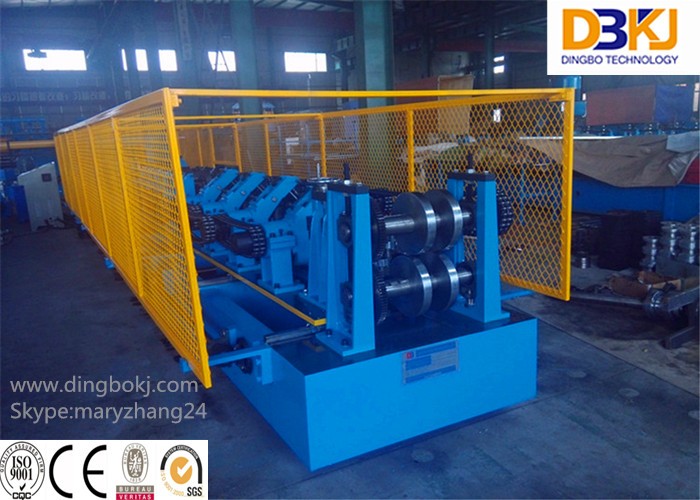 Casting Steel Plate Rolling Machine , K Span Roll Forming Machine Gardens Use