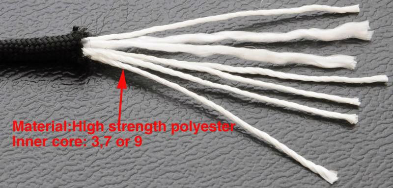 Typeiii Paracord 100FT 7 Cores 550 Parachute Cord Camping Survival Rope