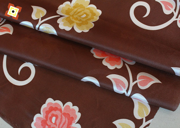 100% Polyester Warp Knitted Printed Mattress Quilted Fabric Tear Resistant