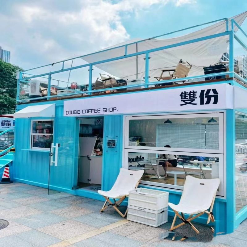 Luxury Detachable Prefab Fat Pack Container House For Modern Villa
