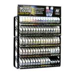 Supermarket Metal Display Stands Oil Paint Free Standing Wire Display Racks