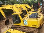 Used Origin Komatsu Excavator PC220 with Free Spare Parts 1 Year Warranty, Track