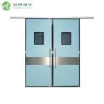 Steel Medical Double Swing Clean Door In Hospital