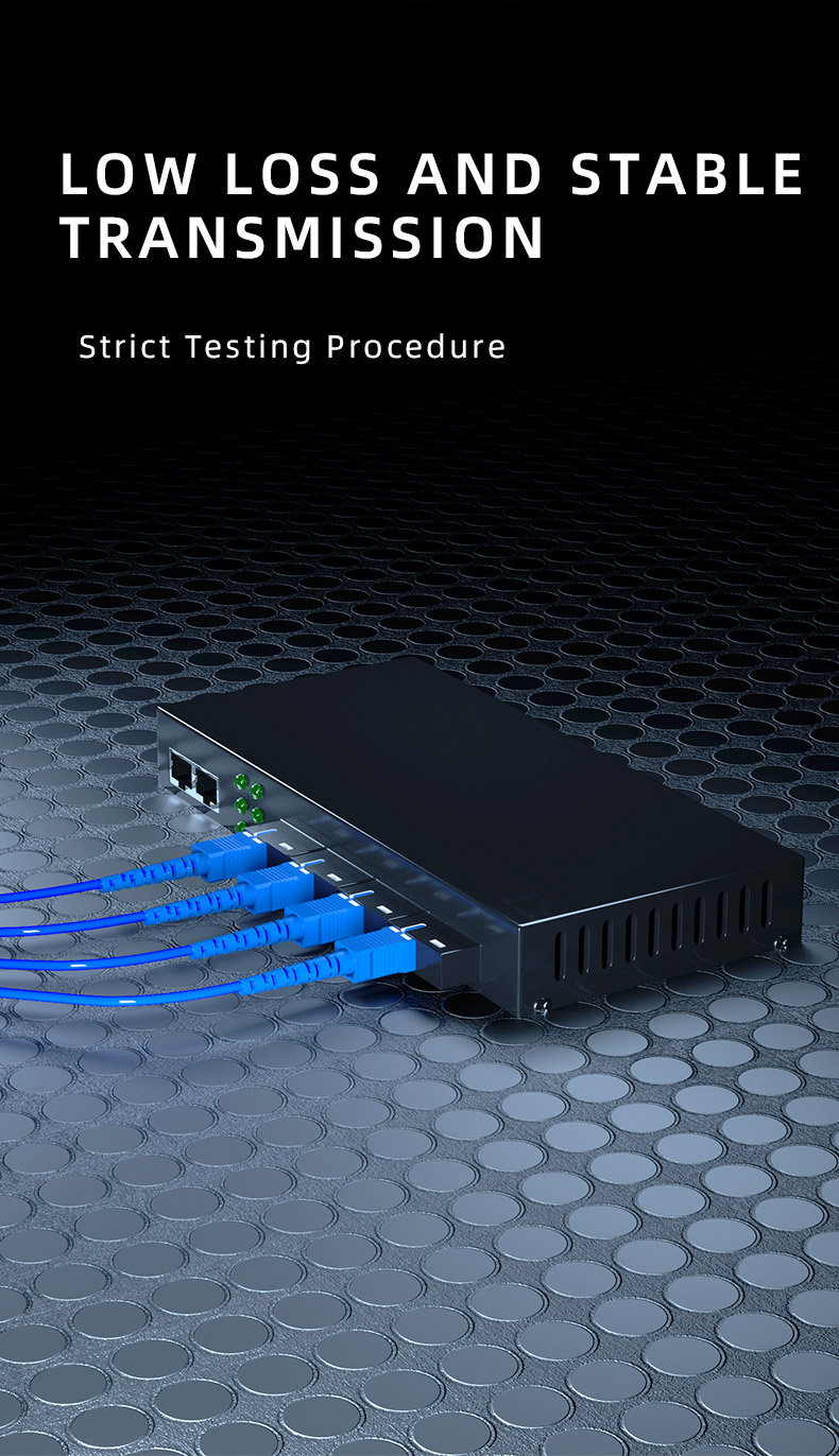PVC Armored Fiber Optic Patch Cord LC/UPC-FC/UPC Connector Single Mode Simplex 3.0 1M-10M