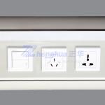 Aluminum Alloy Hospital Bedside Unit With Medical Gas Outlet