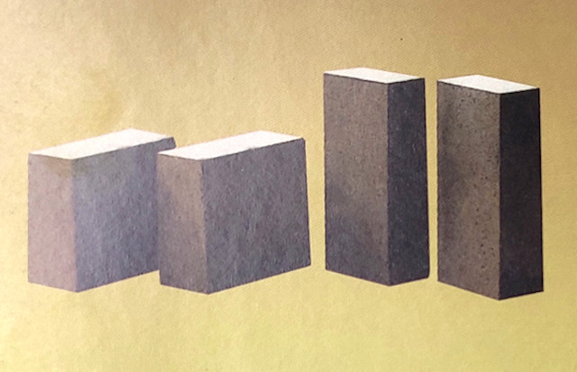 High Refractoriness Magnesia Chrome Brick 75% Chrome Magnesia Brick For Cement Plant