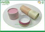 Durable Kraft Tube Packaging , Packing Cosmetics Paper Tube Containers