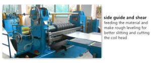 Quality 15Ton 2mm Coil Sheet Metal Steel Slitting Line With Straightener wholesale
