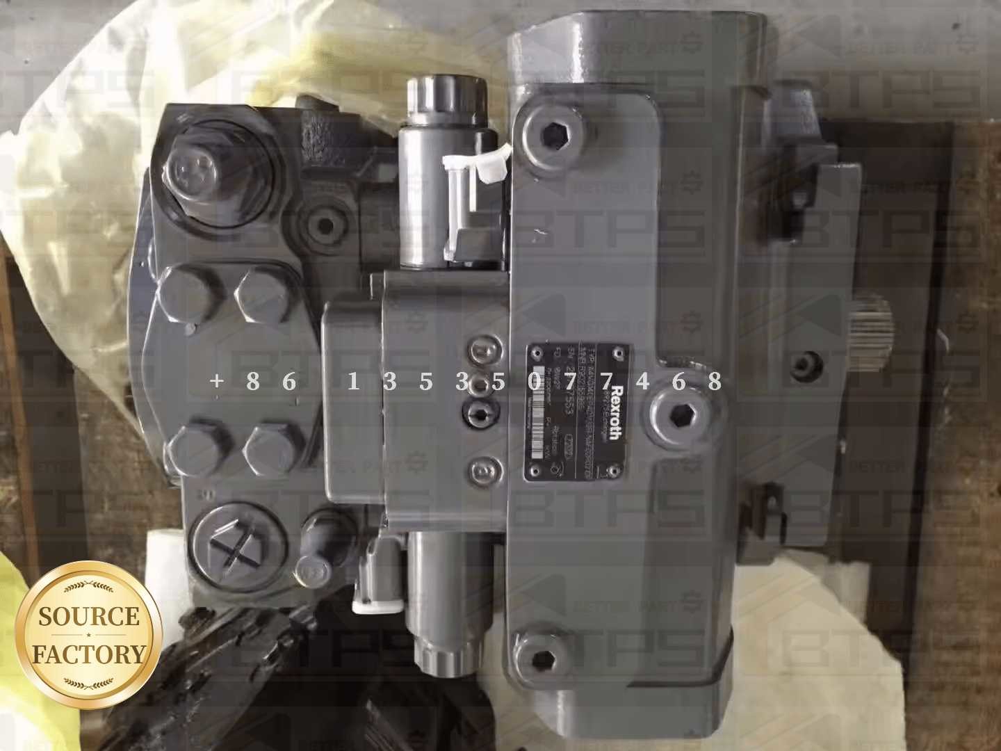 A4vg71 A4vg125 A4vg180 Road Rollers Hydraulic Piston Motor Pump Rexroth A4vg Series Control Valve Proportional Valve