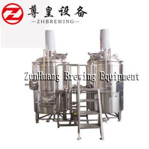 Quality Wort Chiller Industrial Beer Brewing Equipment , 0.4μM Beer Manufacturing Equipment wholesale