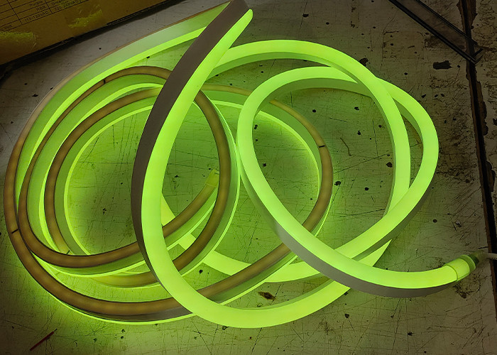 Multiple Color PVC Jacket 12VDC RGB Flex Rope Light 15*25mm EU Plug