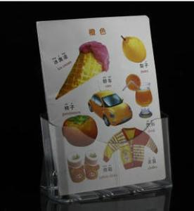 Quality office leaflet holder plastic brochure holder plastic brochure holder one pocket wall brochure brochure display wholesale