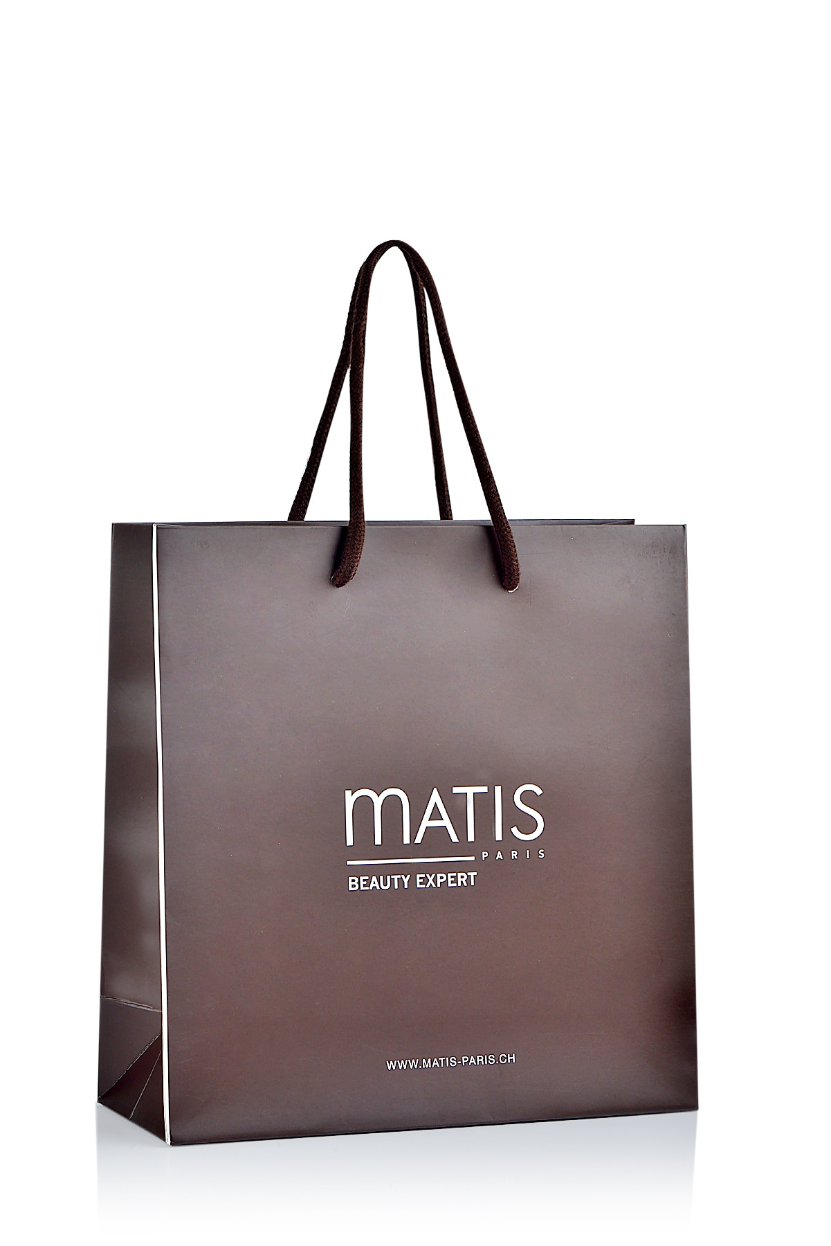 embossing Cosmetic Packaging Bag , UV coating Shopping Bag Printing for Beauty